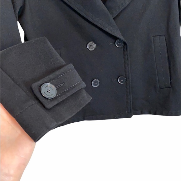 Lacoste Black Blazer Jacket Size 4 - Picture 3 of 10